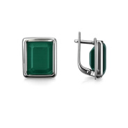 Серьги из Серебра 925 Приволжский ювелир арт. 311067-NF22, Родирование.