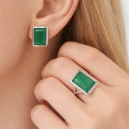 Серьги из Серебра 925 Приволжский ювелир арт. 311067-NF22, Родирование.