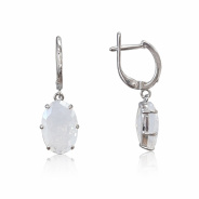 Серьги из Серебра 925 Приволжский ювелир арт. 311068-FA97, Родирование.