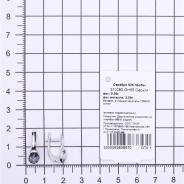 Серьги из Серебра 925 Приволжский ювелир арт. 311080-GH55, Родирование.