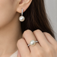 Серьги из Серебра 925 Приволжский ювелир арт. 311088-FA11ZM07, Родирование.
