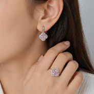 Серьги из Серебра 925 Приволжский ювелир арт. 311115-FA11FA46, Родирование.