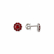 Серьги из Серебра 925 Приволжский ювелир арт. 311119-FA49, Родирование.