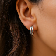 Серьги из Серебра 925 Приволжский ювелир арт. 311123, Родирование.