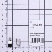 Серьги из Серебра 925 Приволжский ювелир арт. 311132, Родирование.