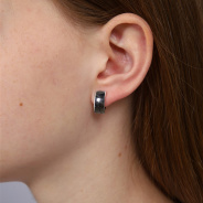 Серьги из Серебра 925 Приволжский ювелир арт. 311132, Родирование.