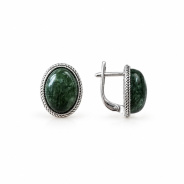 Серьги из Серебра 925 Приволжский ювелир арт. 311136-SN, Родирование.