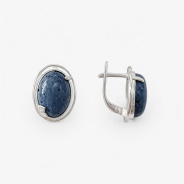 Серьги из Серебра 925 Приволжский ювелир арт. 311137-KR15, Родирование.