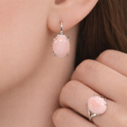 Серьги из Серебра 925 Приволжский ювелир арт. 311141-KR46, Родирование.