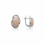 Серьги из Серебра 925 Приволжский ювелир арт. 311145-LN09, Родирование.