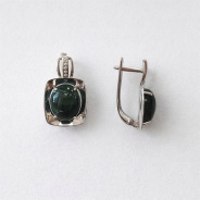 Серьги из Серебра 925 Приволжский ювелир арт. 311147-FA11KL, Родирование.