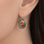 311151-UB15 Серьги в каталоге Приволжский Ювелир