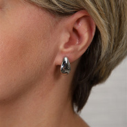 Серьги из Серебра 925 Приволжский ювелир арт. 311157, Родирование.