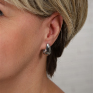 Серьги из Серебра 925 Приволжский ювелир арт. 311157, Родирование.