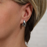 Серьги из Серебра 925 Приволжский ювелир арт. 311157, Родирование.