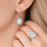 Серьги из Серебра 925 Приволжский ювелир арт. 311163-KH, Родирование.