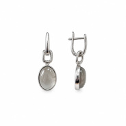 Серьги из Серебра 925 Приволжский ювелир арт. 311163-LN54, Родирование.