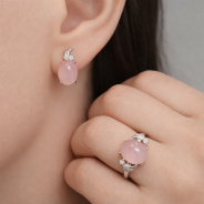 Серьги из Серебра 925 Приволжский ювелир арт. 311166-FA11HL, Родирование.