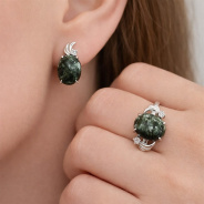 Серьги из Серебра 925 Приволжский ювелир арт. 311166-FA11KL, Родирование.