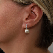 Серьги из Серебра 925 Приволжский ювелир арт. 311177-FA11ZM07, Родирование.