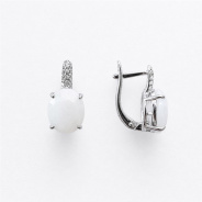 Серьги из Серебра 925 Приволжский ювелир арт. 311191-FA11NF07, Родирование.