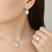 Серьги из Серебра 925 Приволжский ювелир арт. 311191-FA11NF07, Родирование.