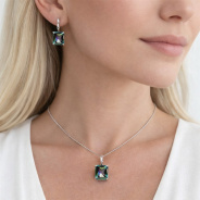 Серьги из Серебра 925 Приволжский ювелир арт. 311198-GH30, Родирование.