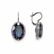 Серьги из Серебра 925 Приволжский ювелир арт. 311202-FA11GH67, Родирование.