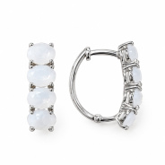 Серьги из Серебра 925 Приволжский ювелир арт. 311203-NF07, Родирование.