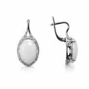 Серьги из Серебра 925 Приволжский ювелир арт. 311214-NF07, Родирование.