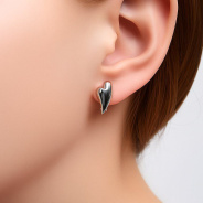 Серьги из Серебра 925 Приволжский ювелир арт. 311223, Родирование.