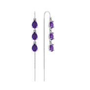 311281-AM56 Серьги в каталоге Приволжский Ювелир