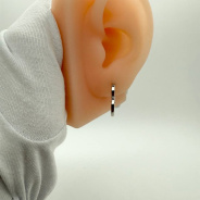 Серьги из Серебра 925 Приволжский ювелир арт. 311284, Родирование.