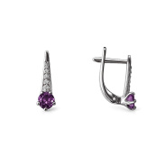 Серьги из Серебра 925 Приволжский ювелир арт. 311304-AM56FA11, Родирование.