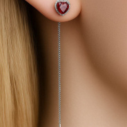 311326-GR26 Серьги в каталоге Приволжский Ювелир