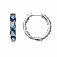 Серьги из Серебра 925 Приволжский ювелир арт. 311339-GH55, Родирование.