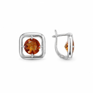 Серьги из Серебра 925 Приволжский ювелир арт. 311404-GH42, Родирование.