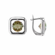 Серьги из Серебра 925 Приволжский ювелир арт. 311404-GH5, Родирование.