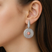 311420-KR46 Серьги в каталоге Приволжский Ювелир