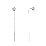 Серьги из Серебра 925 Приволжский ювелир арт. 311462-FA11, Родирование.