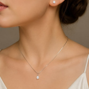 Серьги из Серебра 925 Приволжский ювелир арт. 311472-NF07, Родирование.