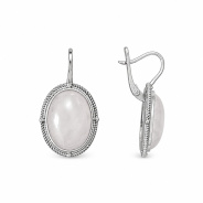 Серьги из Серебра 925 Приволжский ювелир арт. 311474-RQ, Родирование.