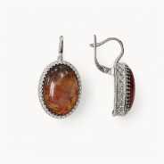 Серьги из Серебра 925 Приволжский ювелир арт. 311530-AG37, Родирование.