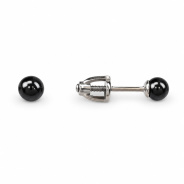 Серьги из Серебра 925 Приволжский ювелир арт. 311531-ZM73, Родирование.