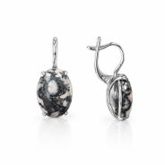 Серьги из Серебра 925 Приволжский ювелир арт. 311534-YF, Родирование.