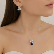 Серьги из Серебра 925 Приволжский ювелир арт. 311535-FA11FA59, Родирование.