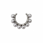 Серьга из Серебра 925 Приволжский ювелир арт. 311537-ZM54, Родирование.