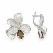 Серьги из Серебра 925 Приволжский ювелир арт. 311540-ST58, Родирование.