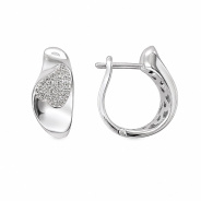 Серьги из Серебра 925 Приволжский ювелир арт. 311641-FA11, Родирование.