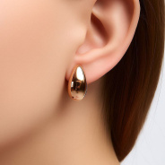 Серьги из Серебра 925 Приволжский ювелир арт. 312157, Золочение в два слоя.